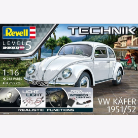 VW Käfer 1951/52 Revell 00450 1:16