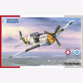 Morane- Saulnier MS-410C.1 "The Final Version" 1:72 Special Hobby SH 72405 Armée de l´Air Ilmavoimat