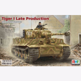 Tiger I Late Production spät Rye Field Model RM-5015 1:35 Wehrmacht Plastikmodellbau