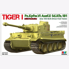Tiger I Initial Production Early 1943 früh Rye Field Model RM-5001 1:35 Plastikmodellbau