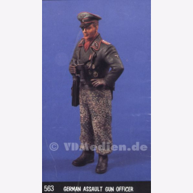 German Assault Gun Officer Verlinden Super Scale 120mm 1:16  563 Sturmgeschütz WW2