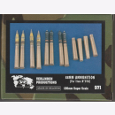88mm Ammunition (For Item N°970) Verlinden 971 Super...