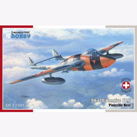 DH. Vampire FB.6 ´Pinocchio Nose´ Special Hobby 72391 1:72