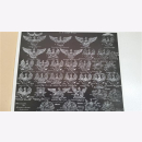 Meybauer Helmwappen und Namenszüge deutschen Armee