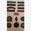 Mills Badges on Battle Dress Abzeichen Kampfanzug Uniform Militaria 2 Bände