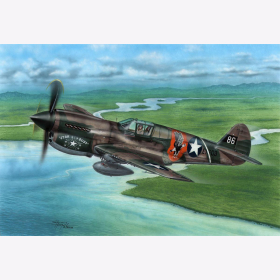 P-40E Warhawk ´Claws and Teeth´  Special Hobby 72338 1:72