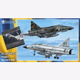 AJ-37/SK-37 Viggen ´Duo Pack & Book´ Special Hobby 72411 1:72