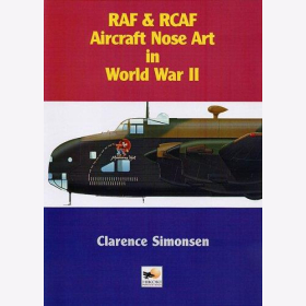 Simonsen RAF & RCAF Aircraft Nose Art in World War II Luftfahrt Dekoration Kunst