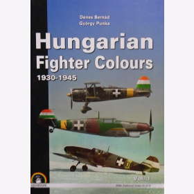 Bernád / Punka Hungarian Fighter Colours 1930-1945 Vol. 1 White (Rainbow) Series No 9119