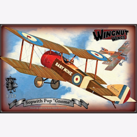 Sopwith Pup "Gnome" Wingnut Wings 32055 1:32 Modellbau Erster Weltkrieg Plastikmodellbau Luftwaffe