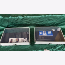 4x Vitrine Alu Sammlervitrine Aufhänger Orden...