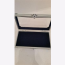 2x Vitrine Alu Sammlervitrine Aufhänger Orden...