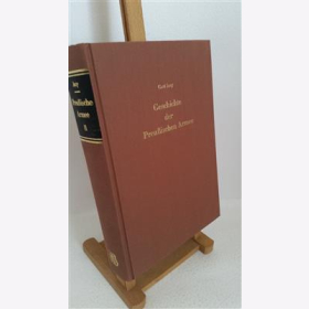 Jany: Geschichte Preußischen Armee 15. Jahrhundert Deutschen Reichsheeres Bd2 1740-1786