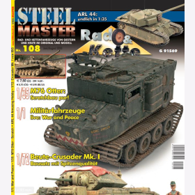 STEELMASTER 108 Rad & Kettenfahrzeuge Modellbau M76 Otter Beute-Crusader Mk. I
