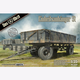 Das Werk 35006 Einheitsanhänger 5T Modellbau 1:35