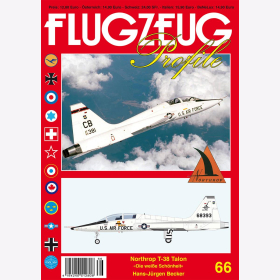 Becker Northrop T-38 Talon Die weiße Schönheit Flugzeug Profile 66