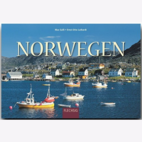 Reisebildband Norwegen Panorama Sehenswürdigkeiten Farbige Übersichtskarte Reiseführer Urlaub