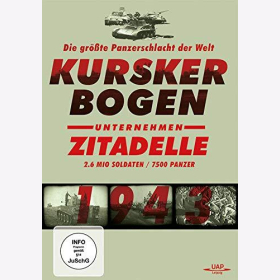 DVD- Kursker Bogen- Die größte Panzerschlacht der Welt. Unternehmen Zitadelle 1943 Zweiter Weltkrieg