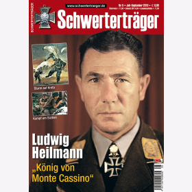 Schwerterträger Ludwig Heilmann Cassino Militaria 2. Weltkrieg