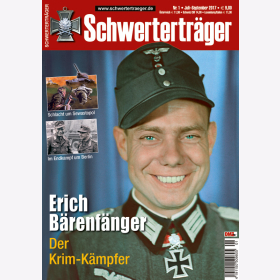 Schwerterträger Erich Bärenfänger Krim Militaria 2. Weltkrieg