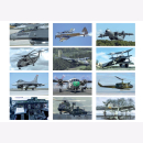 Jet & Prop 2022 A3 Wandkalender 14 Blatt Luftfahrt...