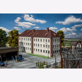 Mannschaftsgebäude Faller 144101 H0 Bundeswehr Kaserne
