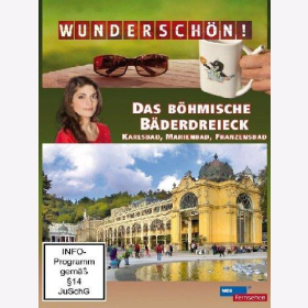 Das böhmische Bäderdreieck - Karlsbad, Marienbad und Franzensbad - Wunderschön! Kurort Schloss Metternich
