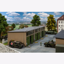 Kleine Reparaturhalle Faller 144106 H0 Bundeswehr Kaserne