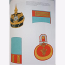 Hilsenbeck Offizierstickerei zum bunten Rock in der Kaiserzeit