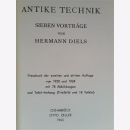 Diels Antike Technik Wissenschaft Altertum 