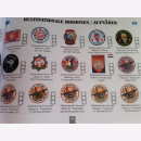 Schneider Auslandseinsatz Patchbuch UN NATO EU Multinationale Einsätze Stoffabzeichen