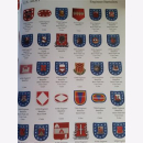 Schneider Auslandseinsatz Patchbuch Aufnäher US Streitkräfte Stoffabzeichen