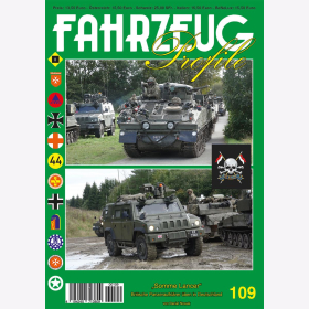 Nowak  Fahrzeug Profile 109 Somme Lancer Britische Panzeraufklärer üben in Deutschland
