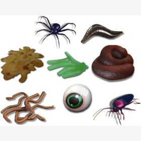 Shockerz 8 vers. Scherzartikel Gadget Kakerlake Kotze Würmer Kacke Halloween