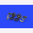 Wellington Mk.Ia/c engines for Airfix kit Eduard Brassin 672200 1:72