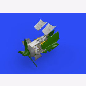 Fw 190A-5 engine & fuselage guns for Eduard kit Eduard Brassin 672118 1:72