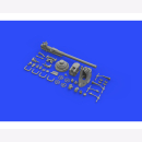 German Submarine 8,8cm gun for Trumpeter kit Eduard Brassin 648327 1:48