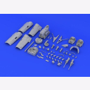 Bf 109G-6 engine & fuselage guns for Eduard kit...