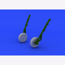 Fw 190A wheels late for Eduard kit Reifen Räder...