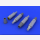 UB-16 rocket launchers for MiG-21 for Eduard kit ungelenkte Raketen Eduard Brassin 672189 1:72