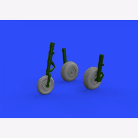 Me 262 wheels for Airfix kit Reifen Eduard Brassin 672159 1:72