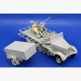 Sd.Kfz. 7/2 (early) Flak 37 37mm for Trumpeter kit Eduard 36104 1:35