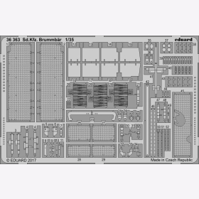 Sd.Kfz. 166 Brummbär for Tamiya kit Eduard 36363 1:35