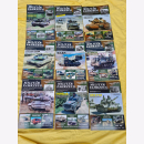 9 Ausgaben Tankograd Militär Fahrzeug Sparpaket Set 1
