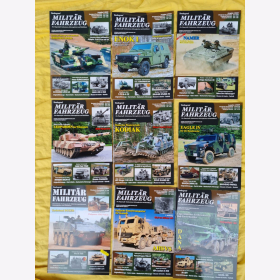 9 Ausgaben Tankograd Militär Fahrzeug Sparpaket Set 3