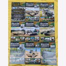 9 Ausgaben Tankograd Militär Fahrzeug Sparpaket Set 4