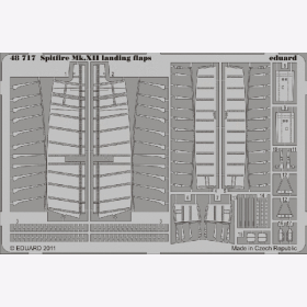 Spitfire Mk. XII landing flaps for Airfix kit Landeklappen Eduard 48717 1:48