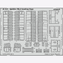 Spitfire Mk.I landing flaps for Airfix kit Landeklappen...