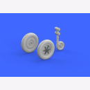 Bf 109F w/early seat essential for Eduard kit Eduard Brassin SIN64835 1:48