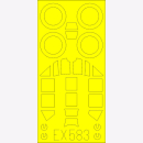 Bf 109G-6/U4 Essential Big Sin for Tamiya kit Eduard Brassin SIN64845 1:48